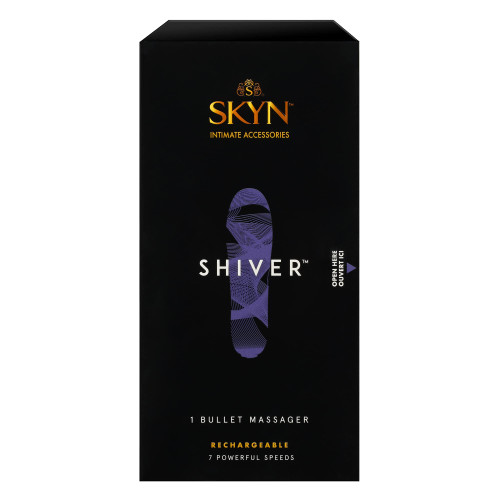 SKYN Shiver Personal Massager, Rechargeable Vibrating Massager with 7 Speeds for Intense Sensations​