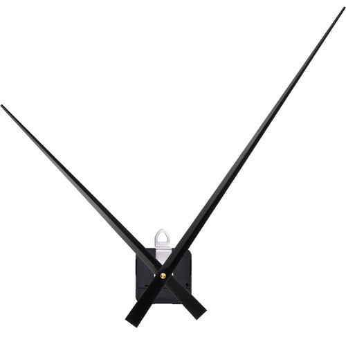 Hicarer High Torque Clock Movement Mechanism with 17.8 Inch Long Clock Hands (Black)