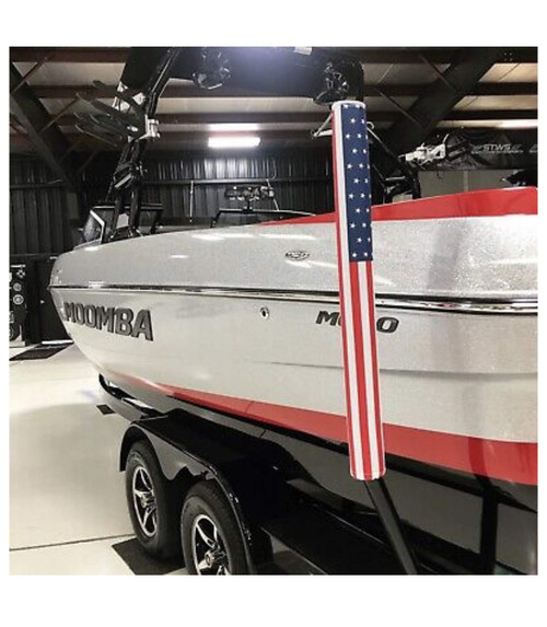 36" USA Capped End Boat Trailer Guide Pole Pad Pads Cover -Heavy Duty Canvas