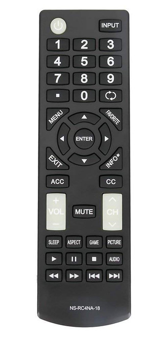 Universal NS-RC4NA-18 Remote Control Replacement for All Insignia TVs-1769275229