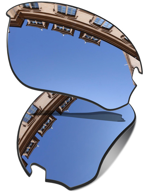 Vonxyz Lenses Replacement for Oakley Si Speed Jacket OO9228 Sunglass - Chrome MirrorCoat Polarized