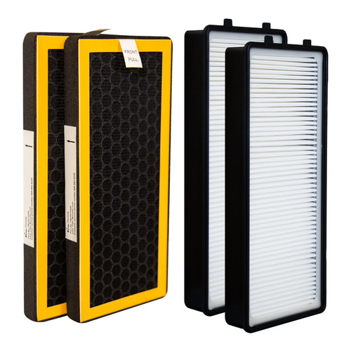 Filter-Monster Replacement Pack Compatible with HoMedics PetPlus AT-PETODR and TotalClean AT-OFL Filters for AT-PET01, AT-PET02, 4 Pack