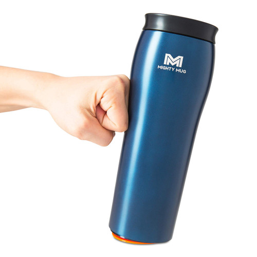 Mighty Mug | The Untippable Mug | Grips When Hit, Lifts for Sips | Insulated Stainless Steel Tumbler | Cupholder Friendly | Gifts for Women Men All | Leakproof | 6 Hour Hot / 24 Cold | 16oz | Oceanic-1769279306