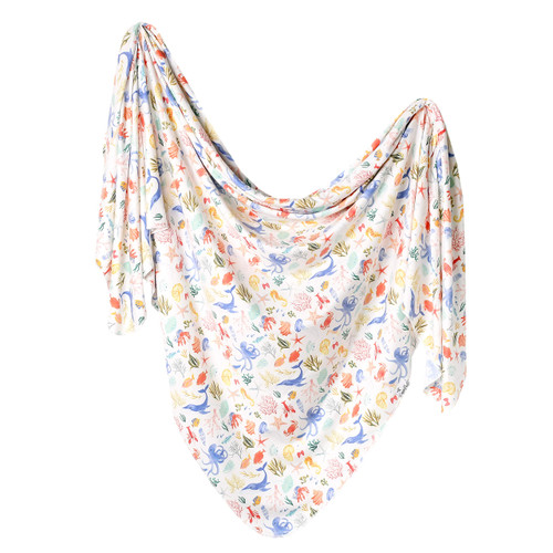 Copper Pearl Large Premium Knit Baby Swaddle Receiving Blanket Nautical-1769281640