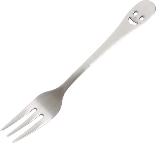 WADA CORPORATION NY-6 323262 Nico Princess Fork, Made in Japan, 5.1 inches (13.1 cm), Fruit, Japanese Sweets, Mini Fork, Hime Fork