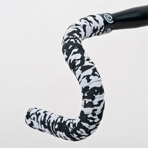 Bike Ribbon Unisex_Adult Cork Handlebar Tape, No. 24 Black/Grey, One Size