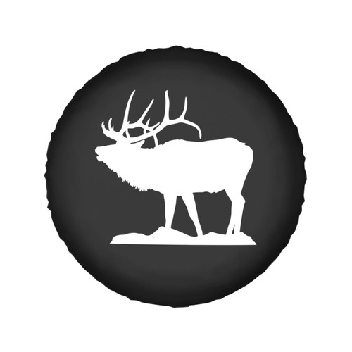 Elk Tire Covers Spare Tire Cover for Truck Jeep Rv 16"