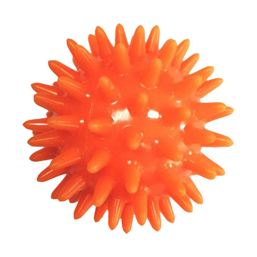 Spiky Massage Ball Exercise Ball 6cm Diameter Travel Pocket Size Foot Massage Ball, 9mm Long Spiked Massage Roller for Head Face Neck Hand Palms Back, Orange Spiky Massage Ball Exercise Ball 6cm Diameter Travel Pocket Size Foot Massage Ball, 9mm Long Spiked Massage Roller for Head Face Neck Hand Palms Back, Orange
