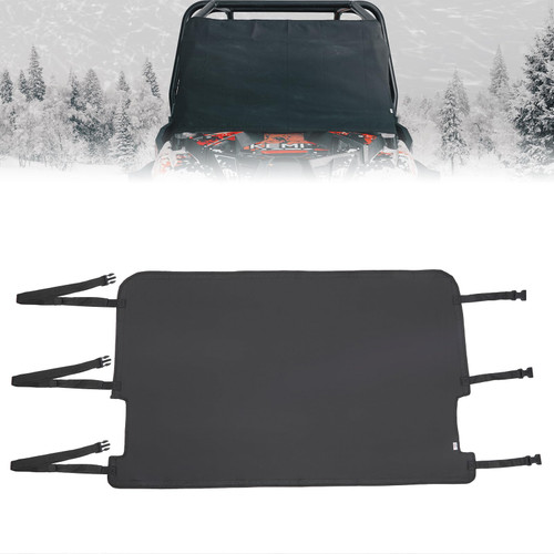 KEMIMOTO 19-23 XP 1000 Windshield Cover 41x25 Small Size Waterproof Compatible with Polaris RZR XP 1000 /RZR XP Turbo (Not Ranger) Transport Protector UTV Frost Sunshade Cover for Ice and Snow