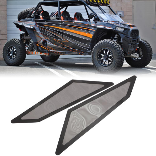 WIKIBB Air Vent Cover Intake Screen for Polaris RZR PRO XP 4 R Turbo R 4 2 PCS Intake Screen Protectors Accessories Fit(Right + Left)
