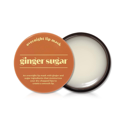 ETUDE Ginger Sugar Overnight Lip Mask 23g | Korean Lip Sleeping Mask Skin Care | Smooth and Moist Lips | Natural Ingredients Nourish & Hydrate Ginger Shea Butter Give Moisturizing Effect
