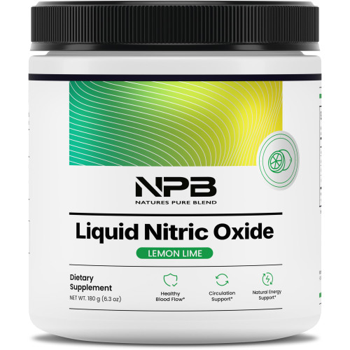 Nature's Pure Blend Liquid Nitric Oxide Supplements for Men – L-Arginine Powder – Nitric Oxide Booster & Circulation Supplement – Blood Flow Support, L Arginine and L Citrulline – 5000 MG Nature's Pure Blend Liquid Nitric Oxide Supplements for Men – L-Arginine Powder – Nitric Oxide Booster & Circulation Supplement – Blood Flow Support, L Arginine and L Citrulline – 5000 MG