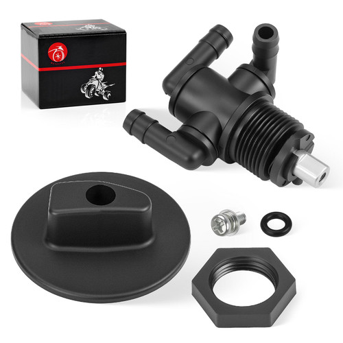 Fuel Tank Valve Petcock 3 Way & Knob NUT For Polaris Sportsman 335 400 500 600 700 Twin Magnum Trail Boss 325 330 500 7052161 5432559