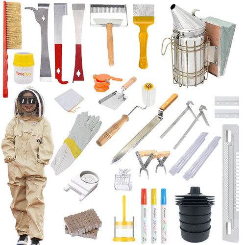 INTONLY Beekeeping Supplies, Bee Keeping Supplies-All (M)