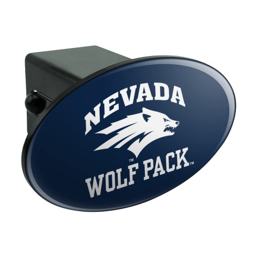 GRAPHICS & MORE University of Nevada, Reno Wolf Pack Oval Tow Trailer Hitch Cover Plug Insert