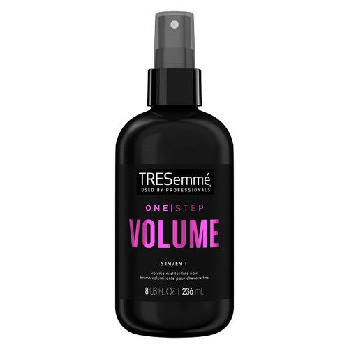 TRESemmé One Step 5-in-1 Volumizing Hair Styling Mist For Fine Hair One Step Volume Hair Care Product for Soft, Weightless Volume 8 oz