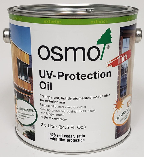 Osmo UV Protection Oil 428 Cedar 2.5 Liter