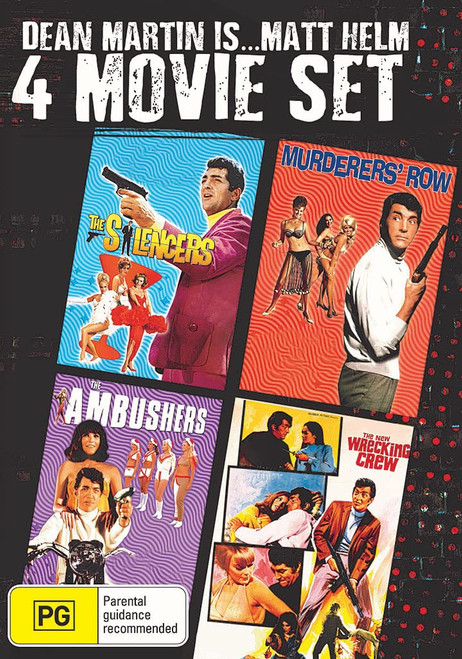 Dean Martin Is...Matt Helm: 4 Movie Set