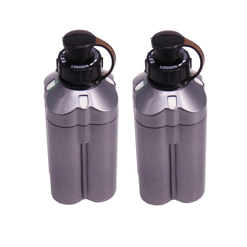 QCZRED 2 PCS 14.8V 2500mAh BM2300 BM2500 BM2900 Replace Battery Electric Fishing Wheel BM2000 BM2000II BM2300C BM2300N LB3100C Compatible with Daiwa Tanacom 750 4000