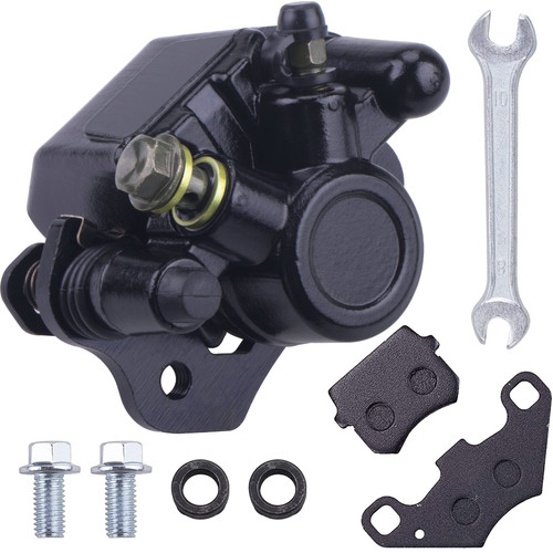 MWMNUN Chinese Rear Brake Caliper 110cc 125cc 200cc 250cc 196cc 150cc 6.5HP CTieoleman kt196 yerf dog gx150 Kandi Baja RTK200 Go Kart RTK200Dune Buggy Taotao Roketa Sunl Kazuma Chinese ATV Quad Golden