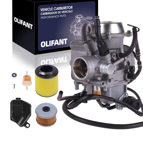 Carburetor For Honda Rancher 350 TRX350 2000-2006 TRX350FE TRX350FM TRX350TM TRX350TE TRX350ES With Air Filter Oil Filter