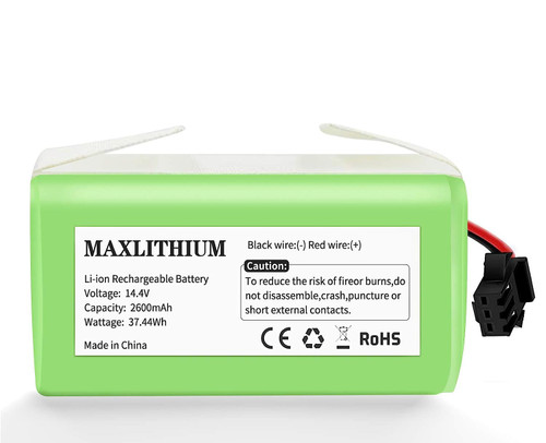 14.4V Battery Replacement Compatible with Eufy RoboVac 11 11S 11S Max 11C 12 15C 15T 25C 15MAX 25C 30C 35C G10 G30 Hybrid Shark, Ecovacs Deebot N79S DN622, Amarey, Coredy Robot Vacuum Battery