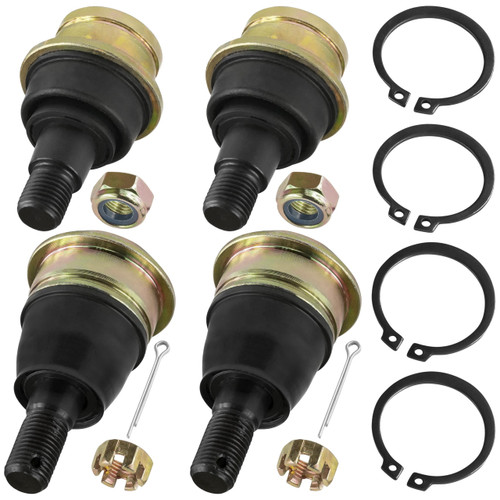 Caltric 2 Front Knuckle Lower Upper Ball Joint Compatible With John Deere Xuv Gator 625I 825I Gas