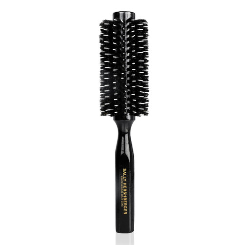 SALLY HERSHBERGER Medium Round Brush for Men & Women - Premium, Salon-Tested, Volumizing and Smoothing Barrel Hair Brush - For Styling & Blow Drying Thick Through Fine Hair - Boar Bristle Design - 1pc