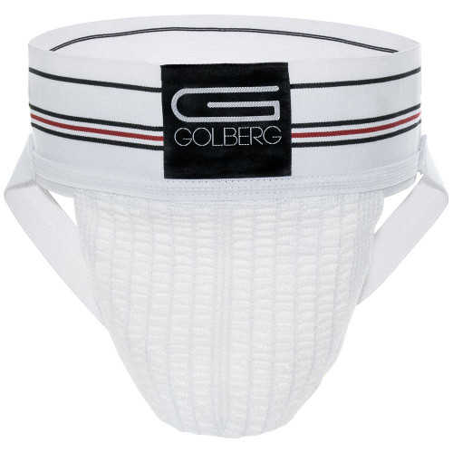 Golberg Mens Athletic Supporter 2 Pack White Small