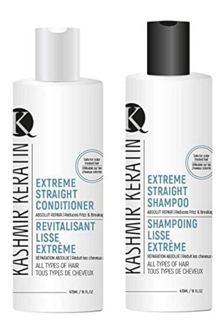 Kashmir Keratin Hair Care Kit (Extreme Straight + Extreme Conditioner)