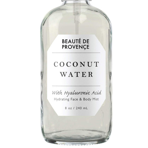 BEAUTE DE PROVENCE | Face & Body Mist Spray - Soothing Cucumber Water With Moisturizing Hyaluronic Acid | Instant Soothing, Cooling, Conditioning | 8 FL OZ