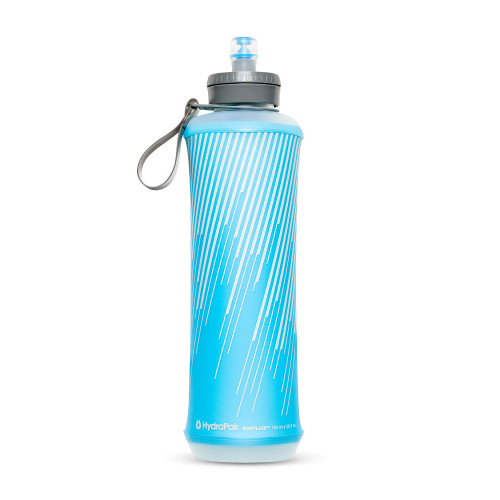HydraPak SoftFlask 750 ml - Collapsible Handheld Hiking Running Water Bottle - (750 ml/25 oz)