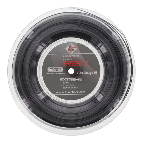 Laserfibre Laser REV (16-1.28mm) String Reel (Black) (200M)