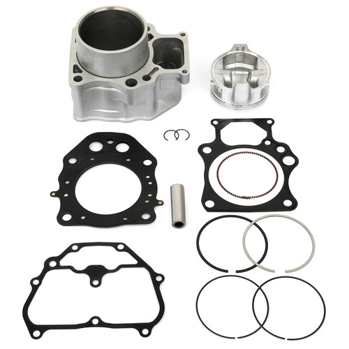 SCITOO Cylinder Piston Gasket Top End Rebuild Kit for Honda for Rancher 420 TRX420FA 4x4 AT 2009-2014, for Honda for Rancher 420 TRX420FA2 4x4 Auto DCT EPS Camo 2017 86.5mm 418cc 12100-HP7-A00