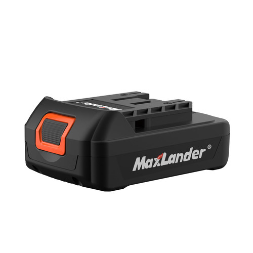MAXLANDER 20V 2.0Ah Lithium Battery Pack, Rechargeable Battery for Garden Power Tools(Not Compatible with Snow Shovels and Snow Blowers)