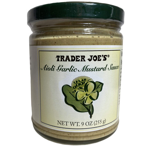 Trader Joe's Aioli Garlic Mustard Sauce (Pack of 3) Trader Joe's Aioli Garlic Mustard Sauce (Pack of 3)