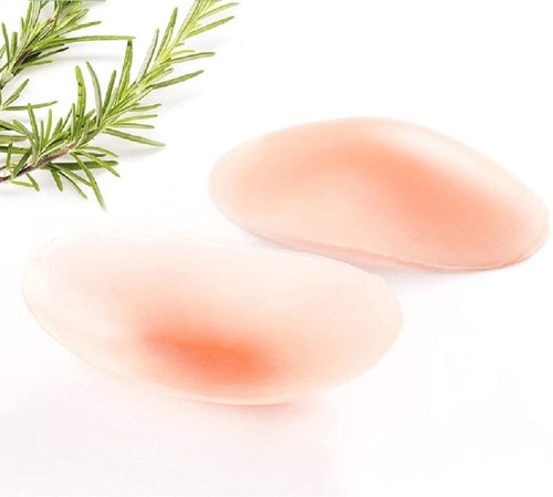 LUNNTE Silicone Shoulder Pads for Womens Clothing, Anti-Slip Shoulder Push-Up Pads Invisible Breathable Shoulder Enhancer Reusable Mothers Day Gift, 1 Pair Skin