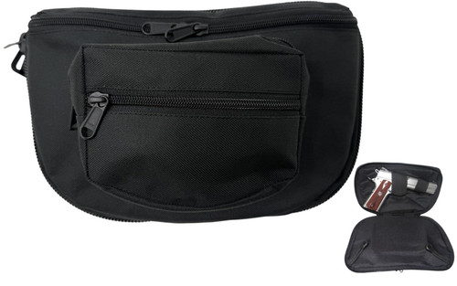 LARGE - Slim Fit DTOM CCW Fanny Pack NYLON-Black