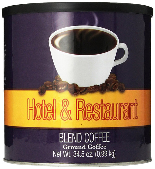 Chef's Quality Hotel and Restaurant Blend Ground Coffee, 34.5 Ounce