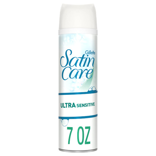 Satin Care Ultra Sensitive Women's Shave Gel 7 Oz