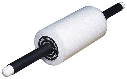 TheraBand Kickroller Flotation Device with Padded Grip, Water Aerobics Equipment for Hydrotherapy for Upper/Lower Body Strengthening, Swim Training and Swim Lessons, Aquatic Exercise and Training