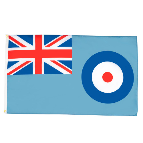 AZ FLAG - Raf Ensign Flag - 3x5 Ft - 100D Polyester Royal Air Force - British Armed Forces Banner with Two Metal Grommets - Fade Resistant - Vivid Colors - 3' x 5' Feet - 150x90 Cm