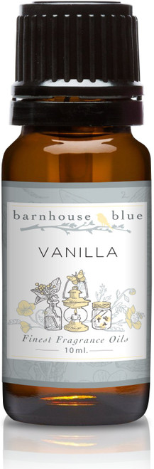 Barnhouse Blue Vanilla Premium Grade Fragrance Oils - For Candle, Soap Making, & More - 10ML