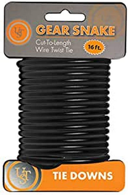 UST Gear Snake Bendable Wire Cord, 16 Feet, Black