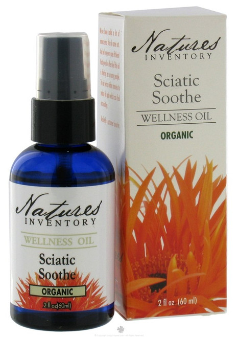 Sciatic Soothe Wellness Oil Nature's Inventory 2fl oz (60ml) Liquid