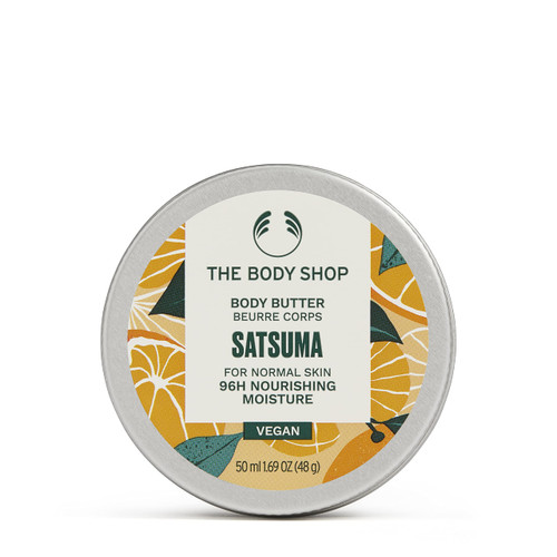The Body Shop Satsuma Body Butter – Nourishing & Moisturizing Skincare for Normal Skin – Vegan – 1.69 oz