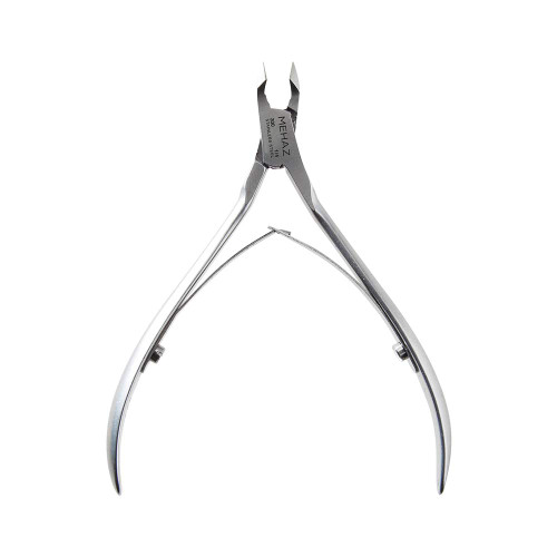 Mehaz Quick Trim Cuticle Nipper, 1/4" Jaw, Stainless Steel with Double Spring Lap Joint