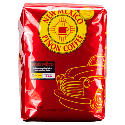 New Mexico Piñon Coffee Naturally Flavored Coffee (Dark Piñon Ground, 2 pound)