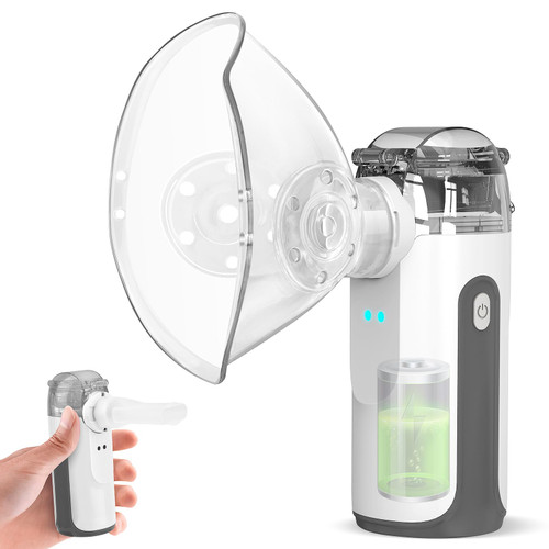 Portable Nebulizer - Mini Nebulizer Machine,Handheld Nebulizer for Breathing Problems,Nebulizer for Travel and Household Use with 1 Set Accessories Portable Nebulizer - Mini Nebulizer Machine,Handheld Nebulizer for Breathing Problems,Nebulizer for Travel and Household Use with 1 Set Accessories