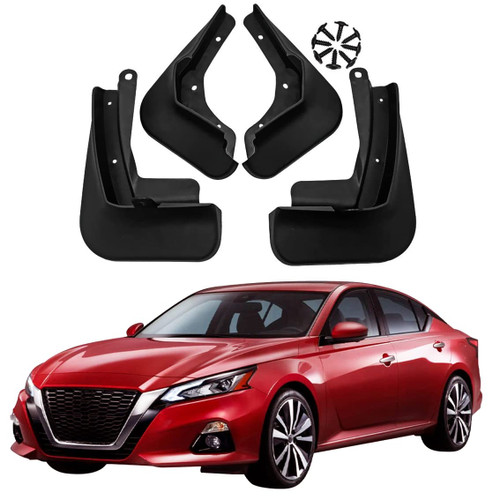 Car Mud Splash Guards Mud Flaps Fender Kit for Nissan Altima 2019 2020 2021 2022 2023 2024 Mudguard Automotive Accessories Front and Rear 4-PC Set Car Mud Splash Guards Mud Flaps Fender Kit for Nissan Altima 2019 2020 2021 2022 2023 2024 Mudguard Automotive Accessories Front and Rear 4-PC Set